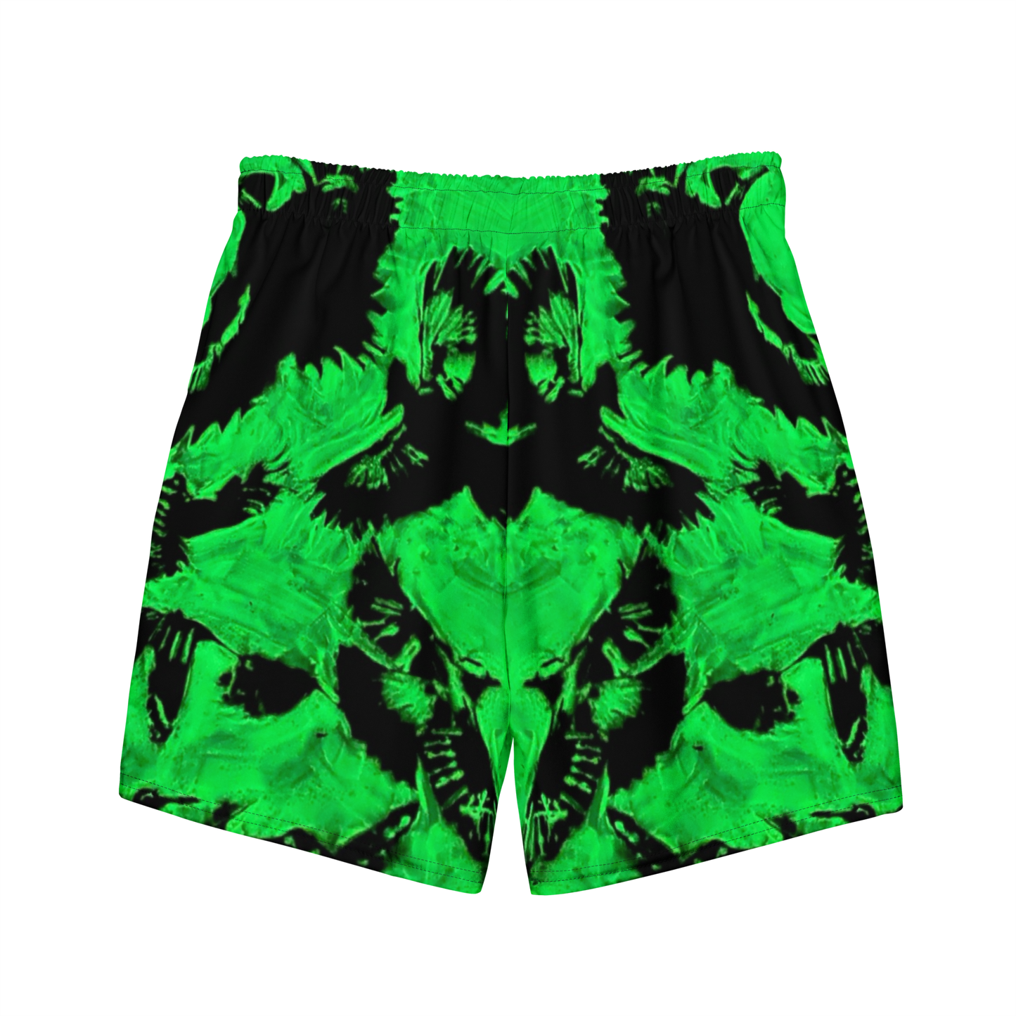 All-Over Print Recycled Swim Trunks