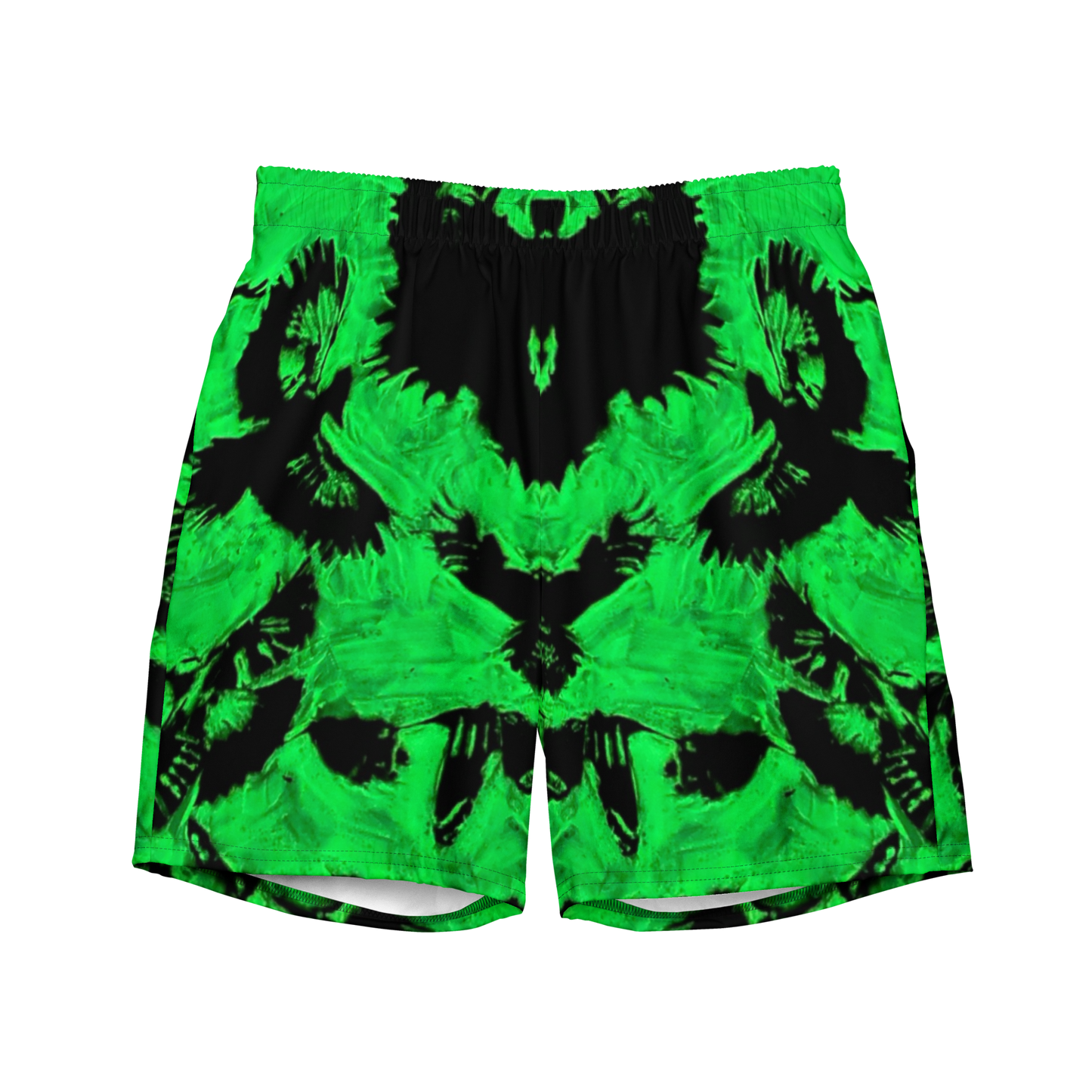 All-Over Print Recycled Swim Trunks