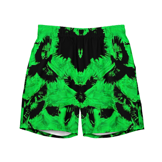 All-Over Print Recycled Swim Trunks