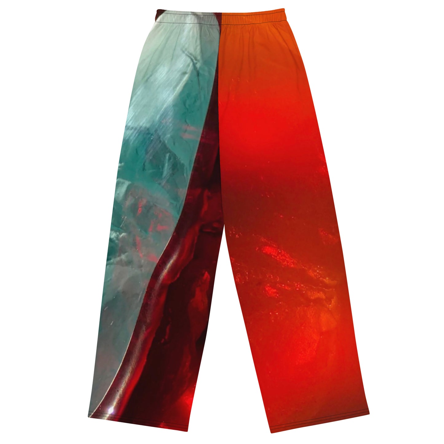 All-over print unisex wide-leg pants