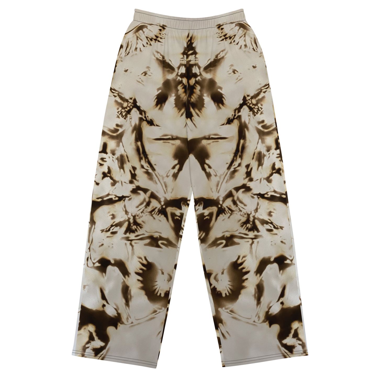 All-over print unisex wide-leg pants