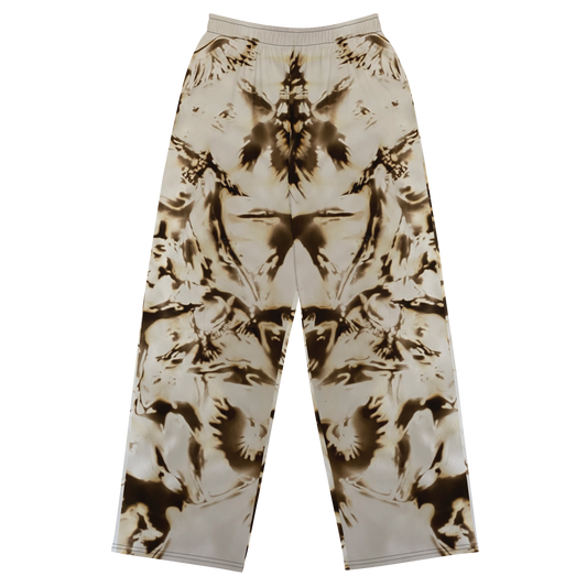 All-over print unisex wide-leg pants