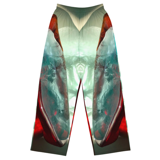 All-over print unisex wide-leg pants